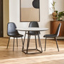 Imperia Ceramic Marble Effect Round Dining Table