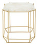 Jaipur White Quartz Side Table