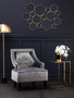 Oria Gold Side Table