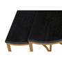 Nest of Two Varana Black Marble Top Tables Nest of Two Varana Black Marble Top Tables