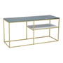 Nirav Assorted Marble / Gold Frame Console Table