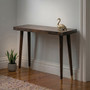 Naro Mango Wood and Gold Finish Console Table