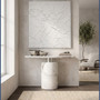Sesto White Marble Console Table