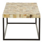 Obra Cream Shell Rectangle Coffee Table