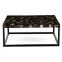 Obra Black Shell Square Coffee Table
