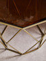 Allure Brushed Bronze Tapered Coffee Table