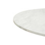 Azalea Round White Marble Top Dining Table