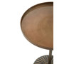 Pali Large Antique Brass Side Table