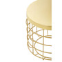 Pali Gold Iron Round Side Table