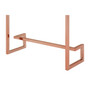 Allure Console Table with Rose Gold Legs