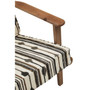 Cefena Armchair with Angular Arms