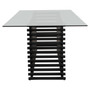 Vogue Matte Black Dining Table