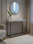 Akola Silver Console Table