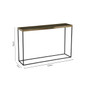 Akola Gold Console Table