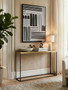 Akola Gold Console Table