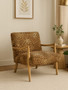 Cefena Leopard Print Chair