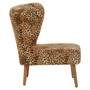 Cefena Black Velvet Chair
