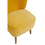 Cefena Yellow Print Chair