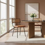 Buffalo Tan Leather Dining Chair