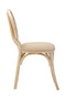 Cebu White Wash Elm Wood Dining Chair