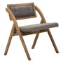 Cebu Grey Wash Elm Wood Folding Chair