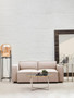 Toulouse Natural Fabric Left Arm Modular Sofa