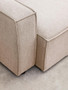 Toulouse Natural Fabric Left Arm Modular Sofa