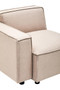Toulouse Natural Fabric Left Arm Modular Sofa