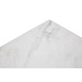 Allure White Faux Marble Square End Table
