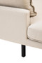 Troyes Cream Three Seat Left Chaise Sofa