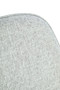 Vinsi Grey Fabric and Washed Elm Wood Chair