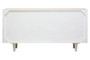 Sita Four Door Whitewash Mango Wood Abstract Sideboard