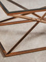 Allure Corseted Rose Gold Coffee Table