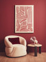 Darla Stone Velvet Curved Chair