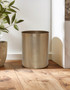 Allegra Champagne Finish Waste Bin