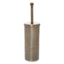 Allegra Etched Detail Aluminium Toilet Brush