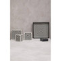 Donato Black and White Finish Tray