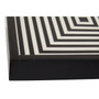Donato Black and White Finish Tray