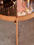 Allure Pink Mirror Tall Side Table Allure Pink Mirror Tall Side Table