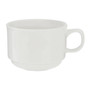 Embossed White Cup