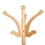 Kennedy Natural Finish Light Wooden Coat Stand
