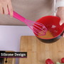 Zing Peony Pink Silicone Whisk