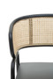 Corso Cane Rattan And Black Chair Seconds