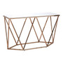 Allure Rectangular Champagne Console Table Allure Rectangular Champagne Console Table