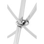 Allure Chrome Pinched Side Table