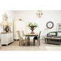 Reine Grey Velvet 3 Seat Sofa
