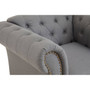 Fable Grey Chesterfield Chair
