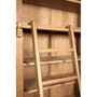 Lyon 2 Section Bookcase with Ladder