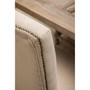 Lyon Whitewash Linen Dining Chair