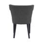 Oria Grey Polyester Dining Chair